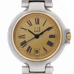 Dunhill 12 Millennium gold Gold Plated/SS QZ